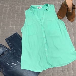 Express Sleeveless Portofino Top